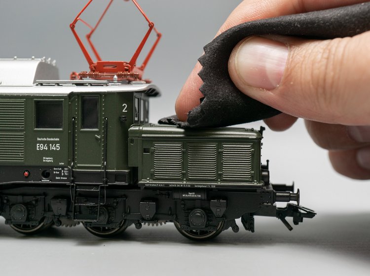 Modelleisenbahn grün